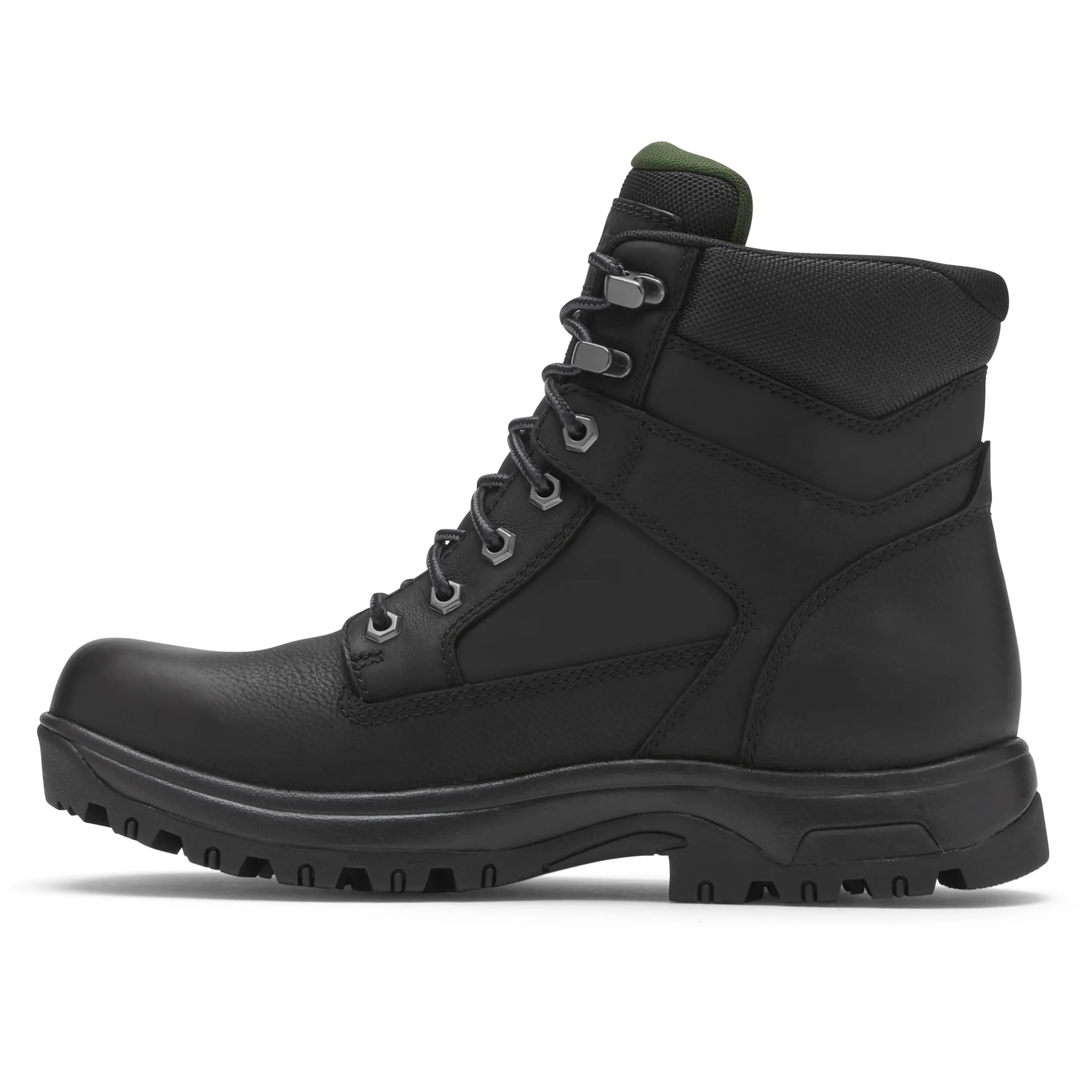 8000Works 6 Inch Smooth Toe Boot 4E Width in Black