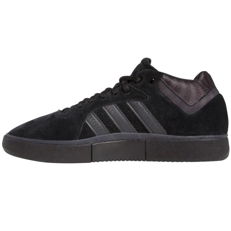 Adidas Skateboarding Tyshawn X Spitfire Skate Shoes - Black/Black/Silver