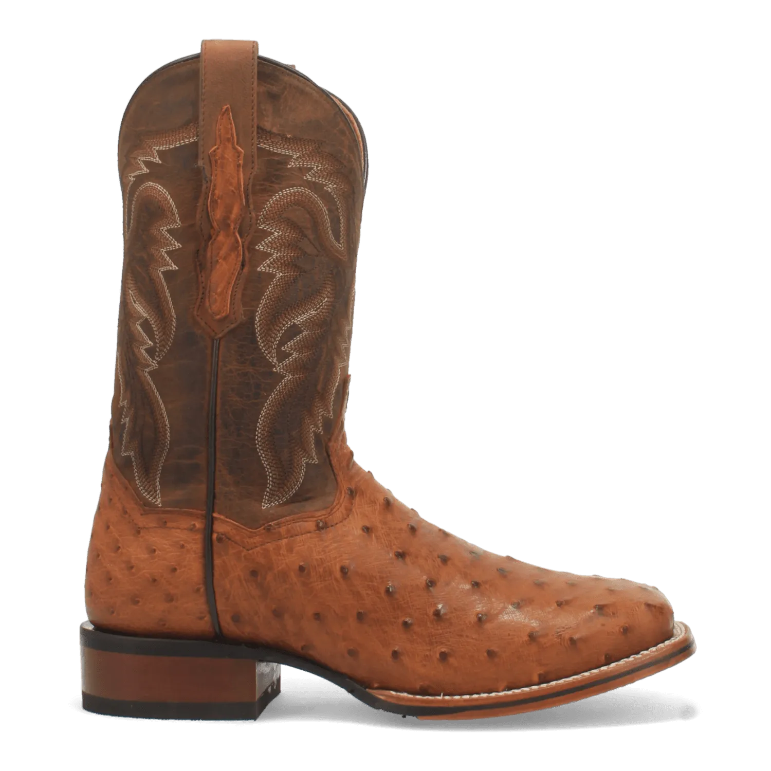 ALAMOSA FULL QUILL OSTRICH BOOT