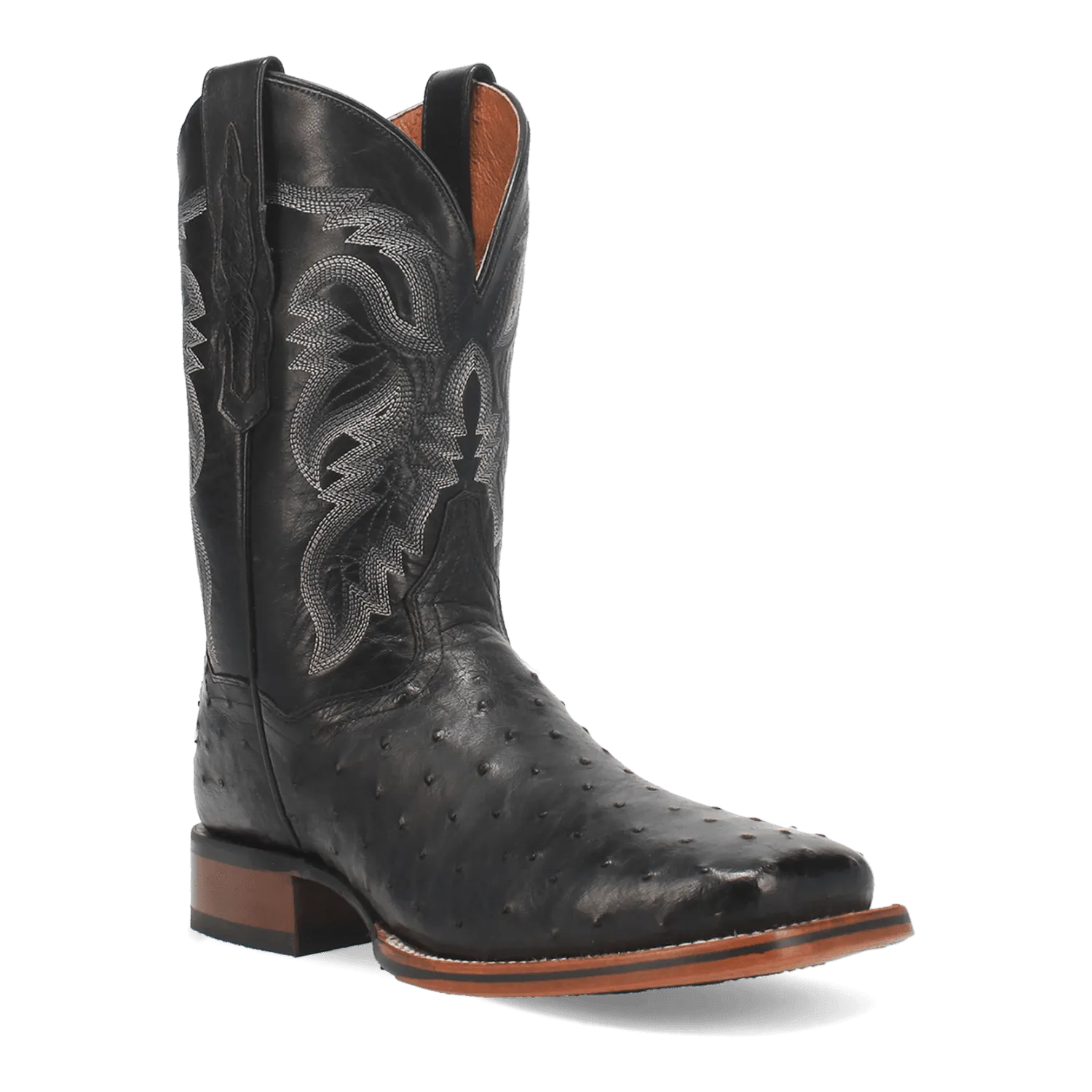 ALAMOSA FULL QUILL OSTRICH BOOT