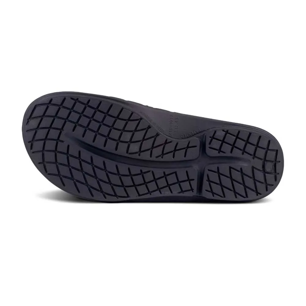 All Gender OOahh Sport Flex Slide - Black Matte - Regular (D)