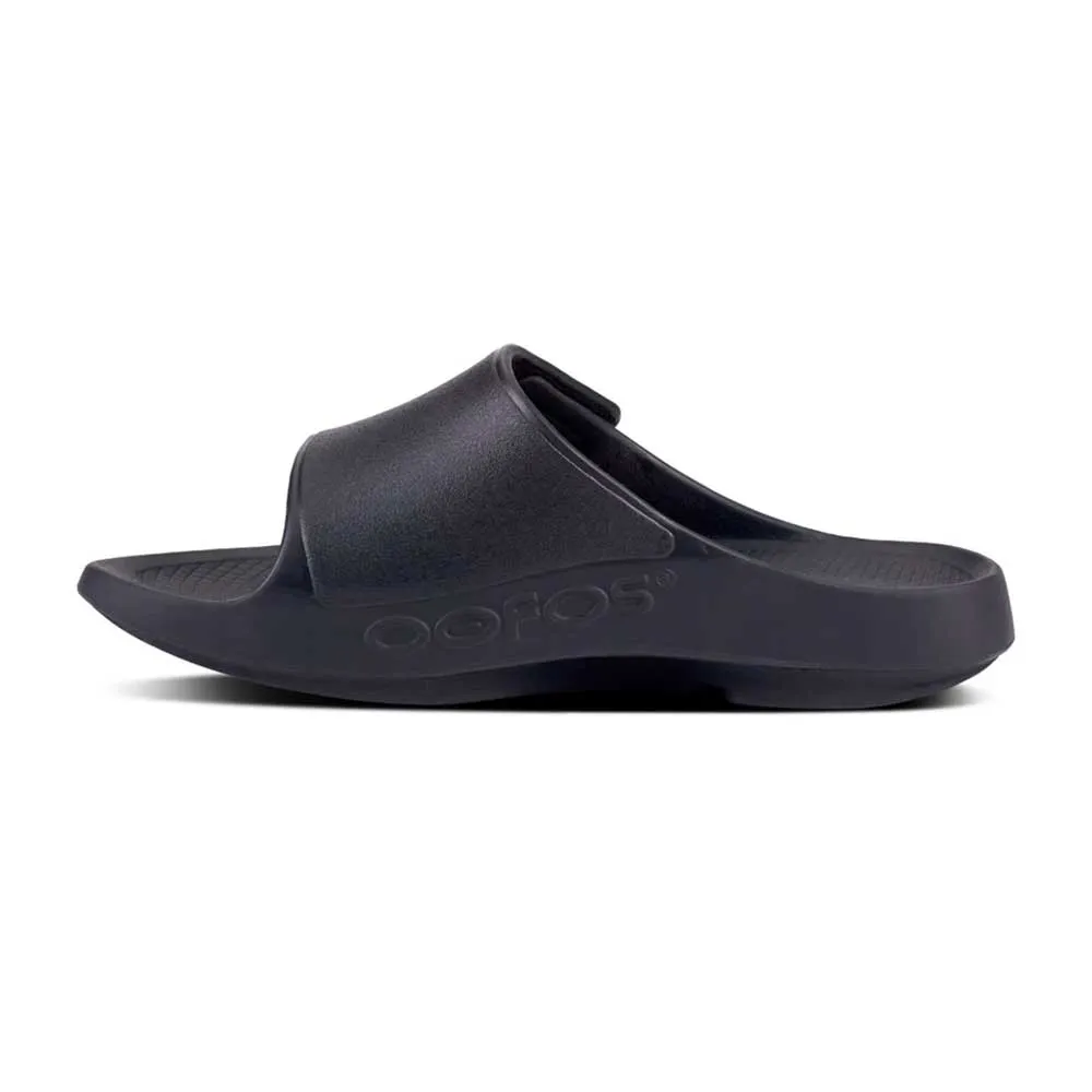 All Gender OOahh Sport Flex Slide - Black Matte - Regular (D)