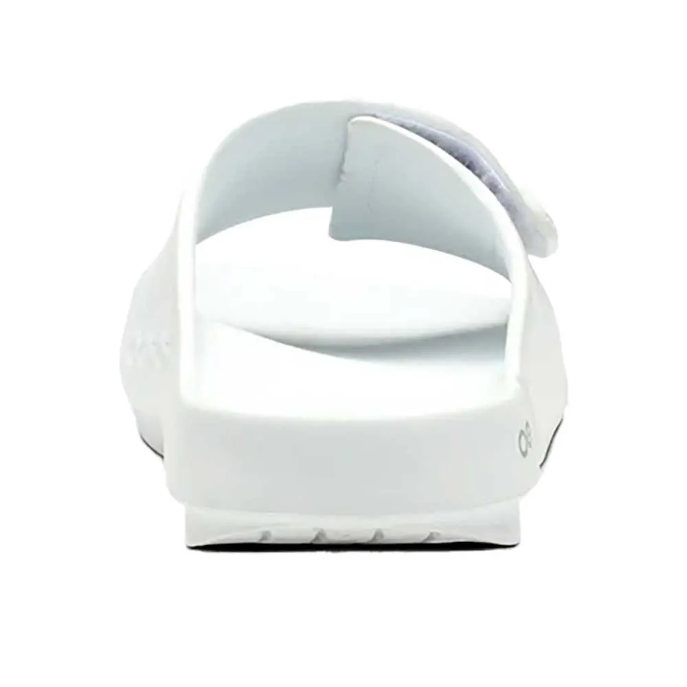 All Gender OOahh Sport Flex Slide - White - Regular (D)