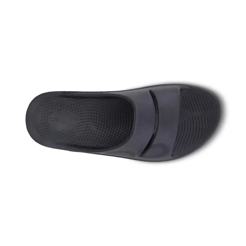 All Gender OOahh Sport Slide - Black/Black - Regular (D)