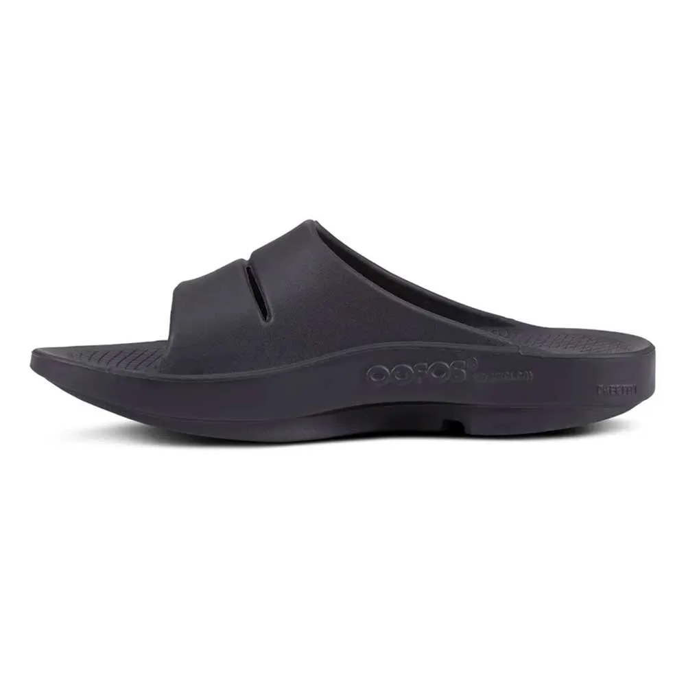 All Gender OOahh Sport Slide - Black/Black - Regular (D)