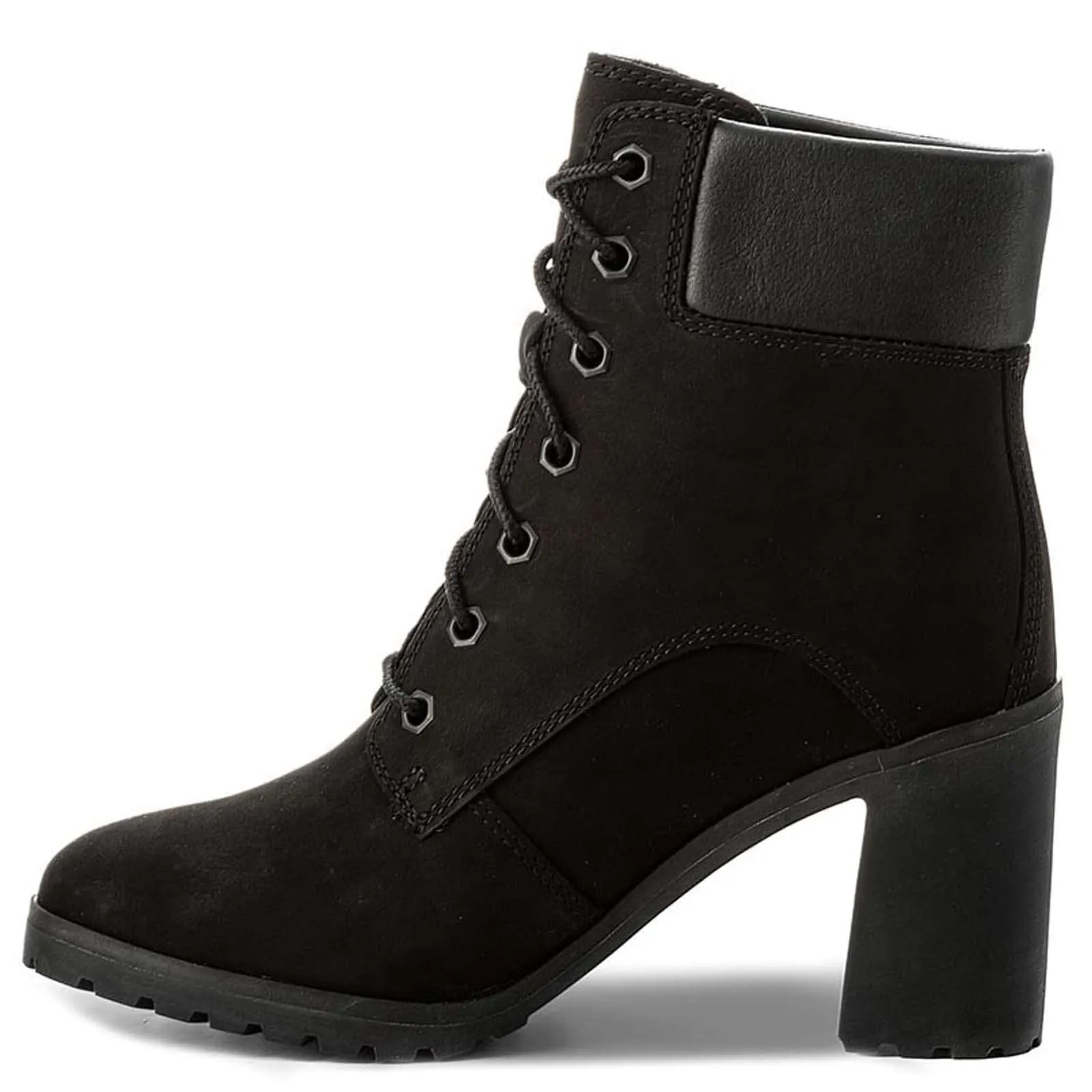 Allington 6 Inch Nubuck Leather Women's Ankle Heel Boots