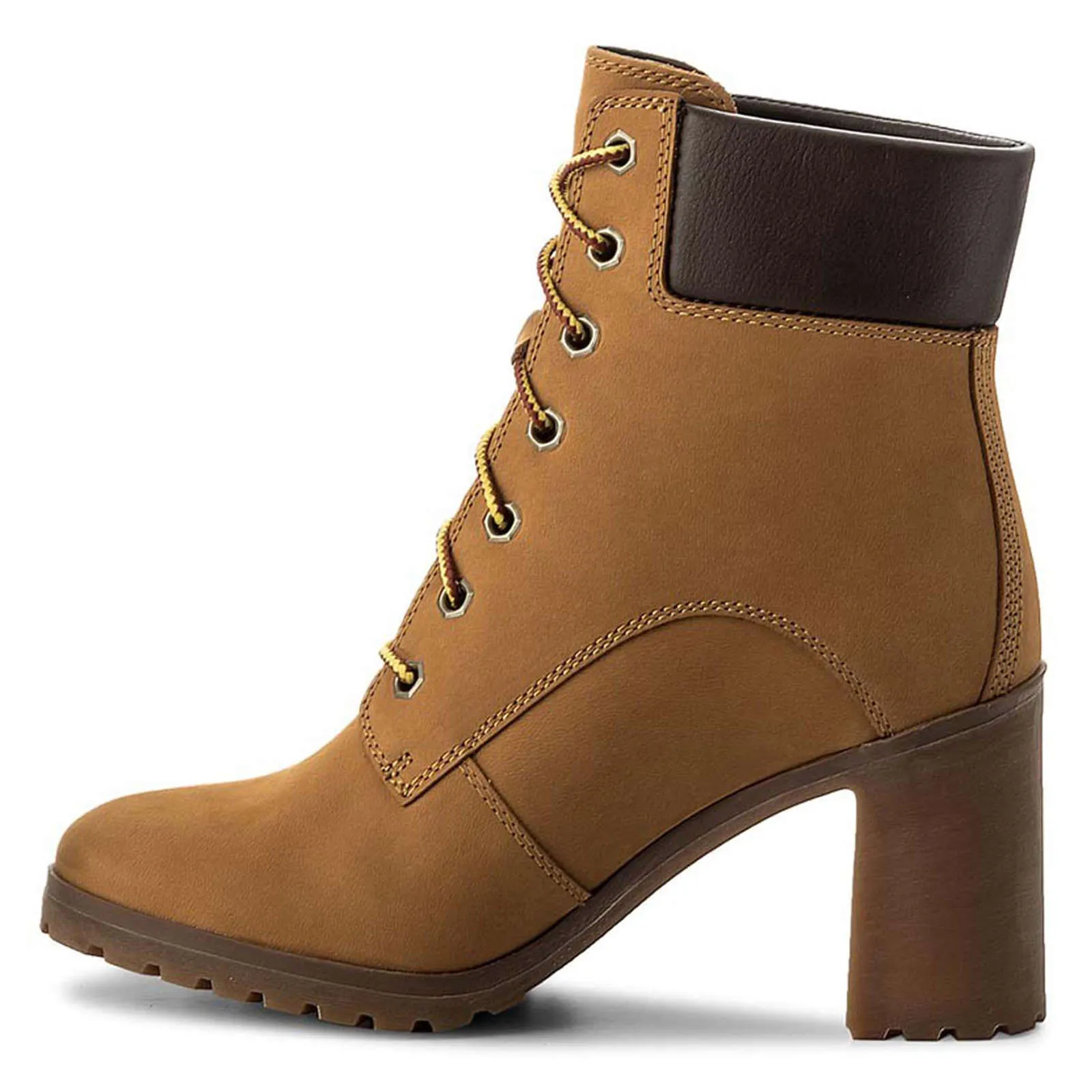 Allington 6 Inch Nubuck Leather Women's Ankle Heel Boots