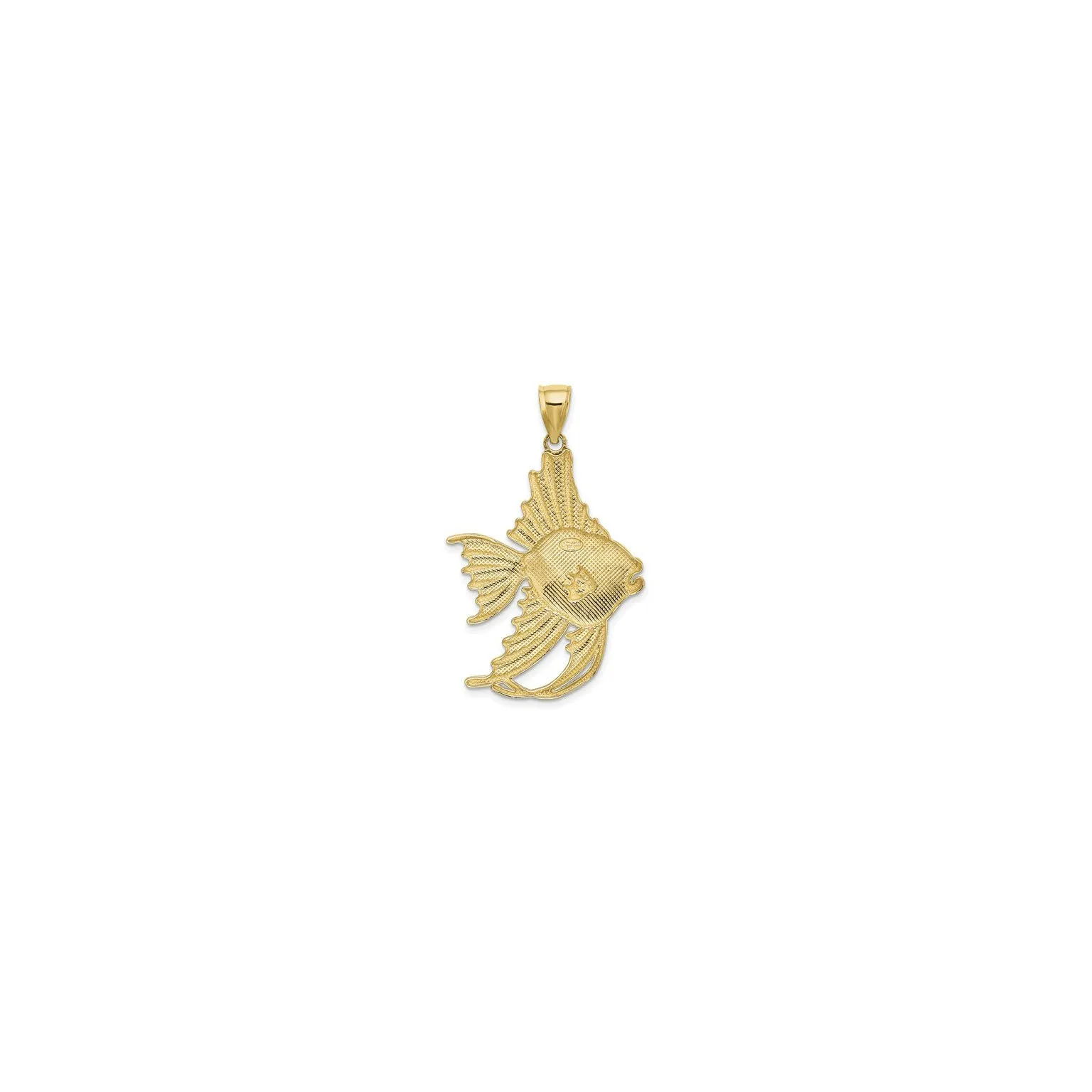 Angel Fish Pendant (14K)