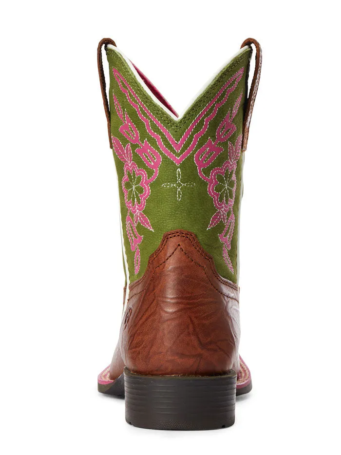 Ariat 10034066 Kids Cattle Cate Western Boot Copper Penny - D