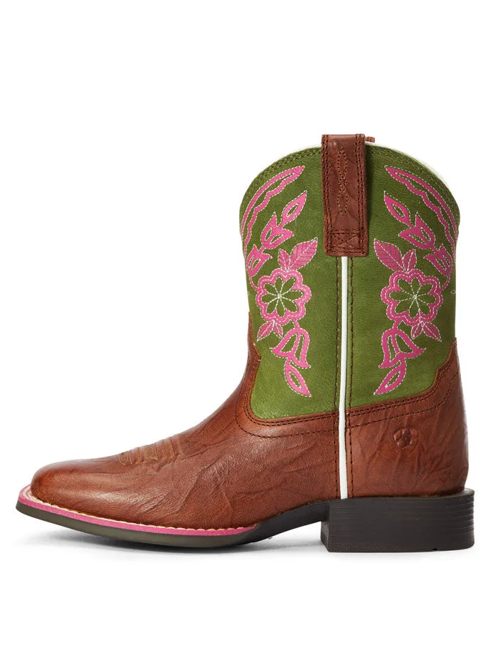 Ariat 10034066 Kids Cattle Cate Western Boot Copper Penny - D