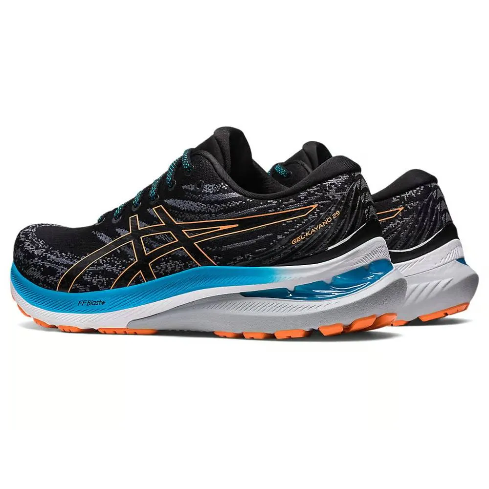 ASICS Men's Gel-Kayano 29 Running Shoe (Black/Sun Peach)