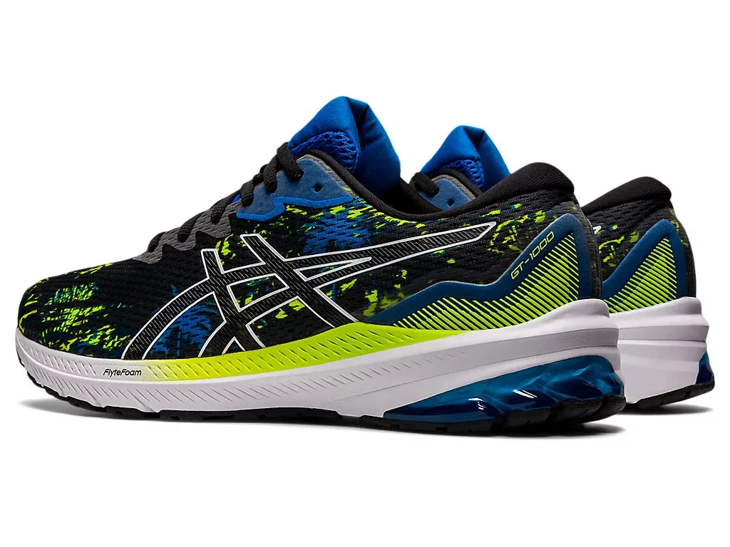 ASICS Men's GT-1000 11 (Black/Electric Blue)