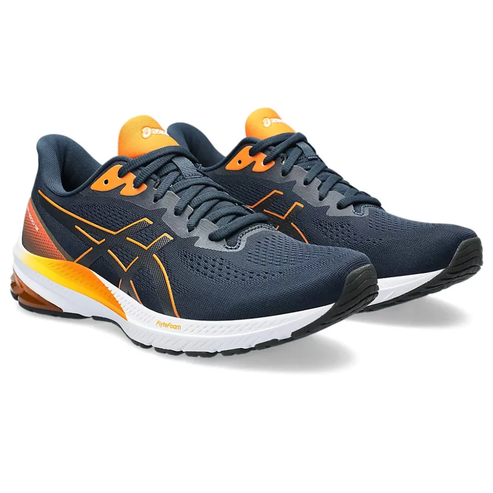 ASICS Men's GT-1000 12 Running Shoe (French Blue/Orange)