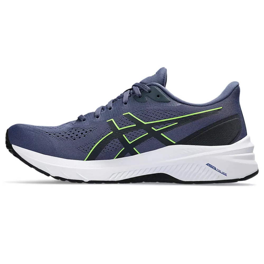 ASICS Men's GT-1000 12 Running Shoe (Thunder Blue/Electric Lime)