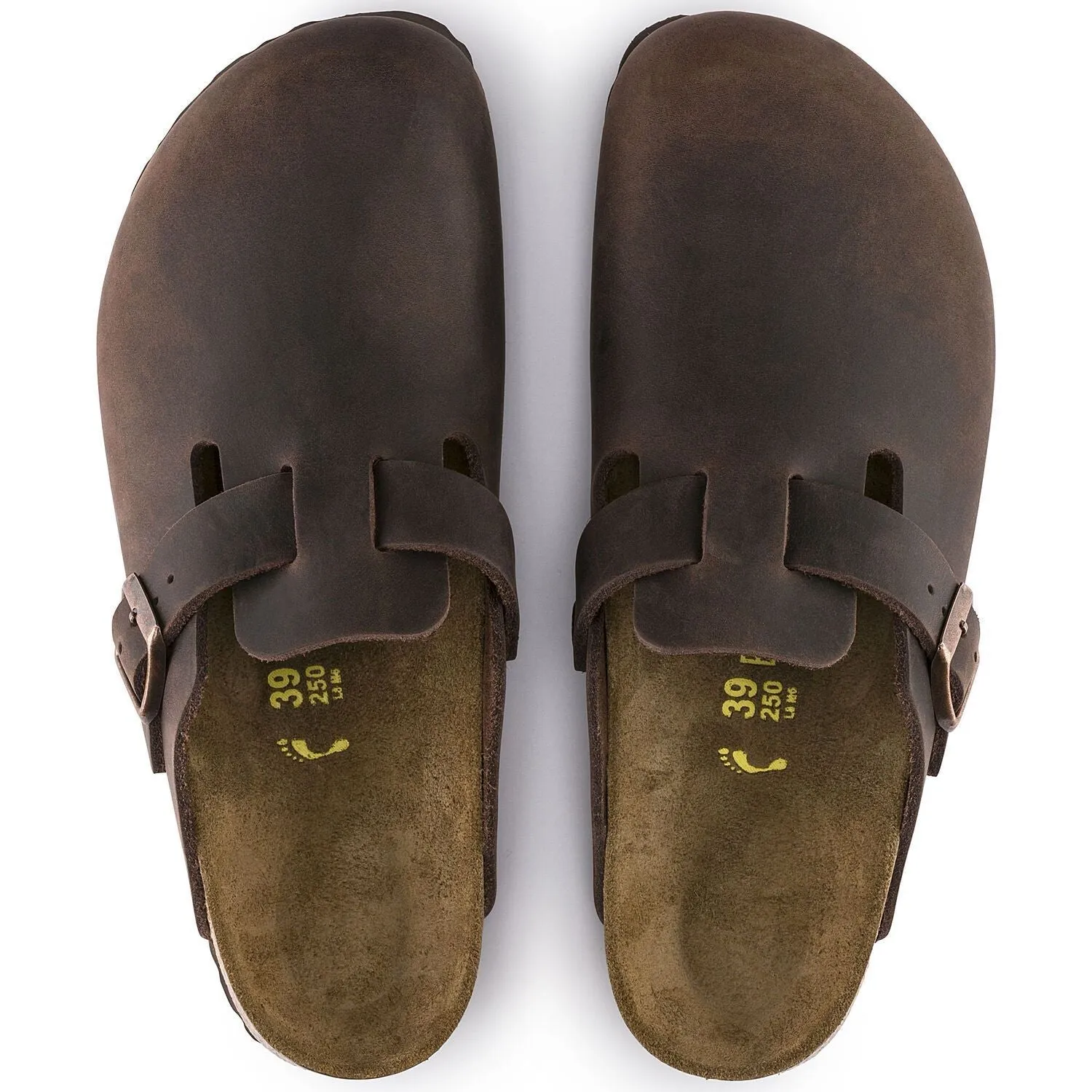 Birkenstock Boston Oiled Leather Habana Unisex