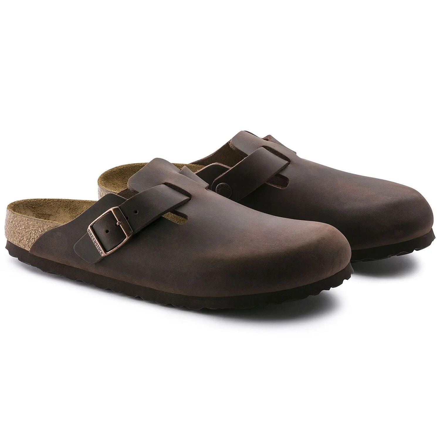 Birkenstock Boston Oiled Leather Habana Unisex