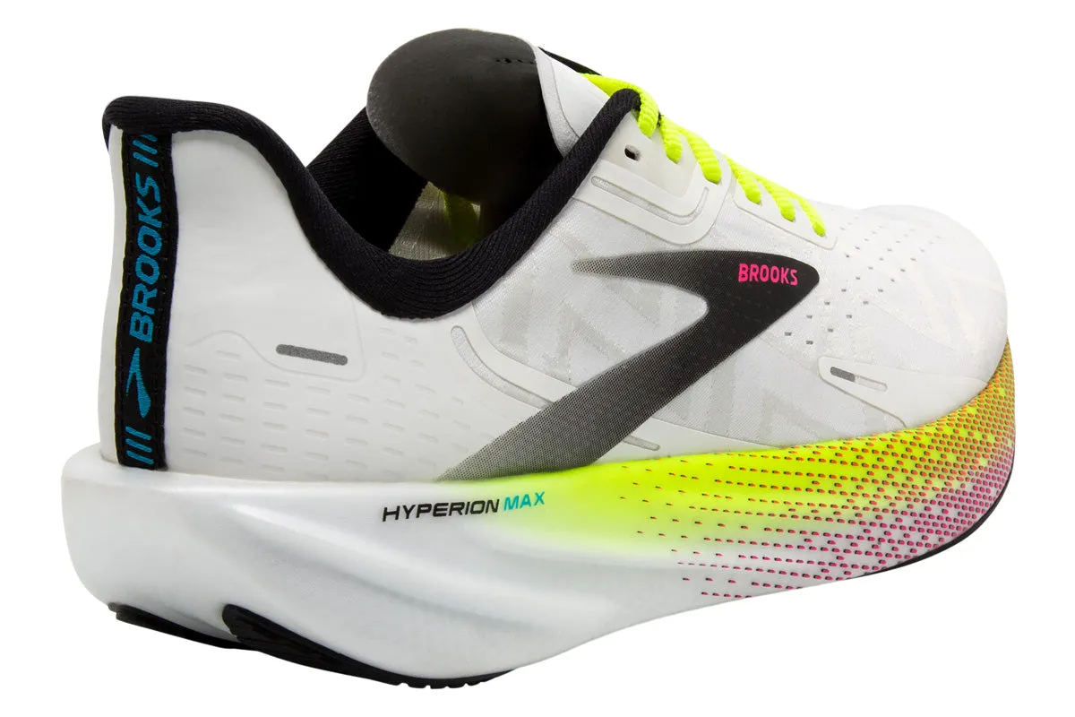 Brooks Hyperion Max D White/Black/Nightlife Mens