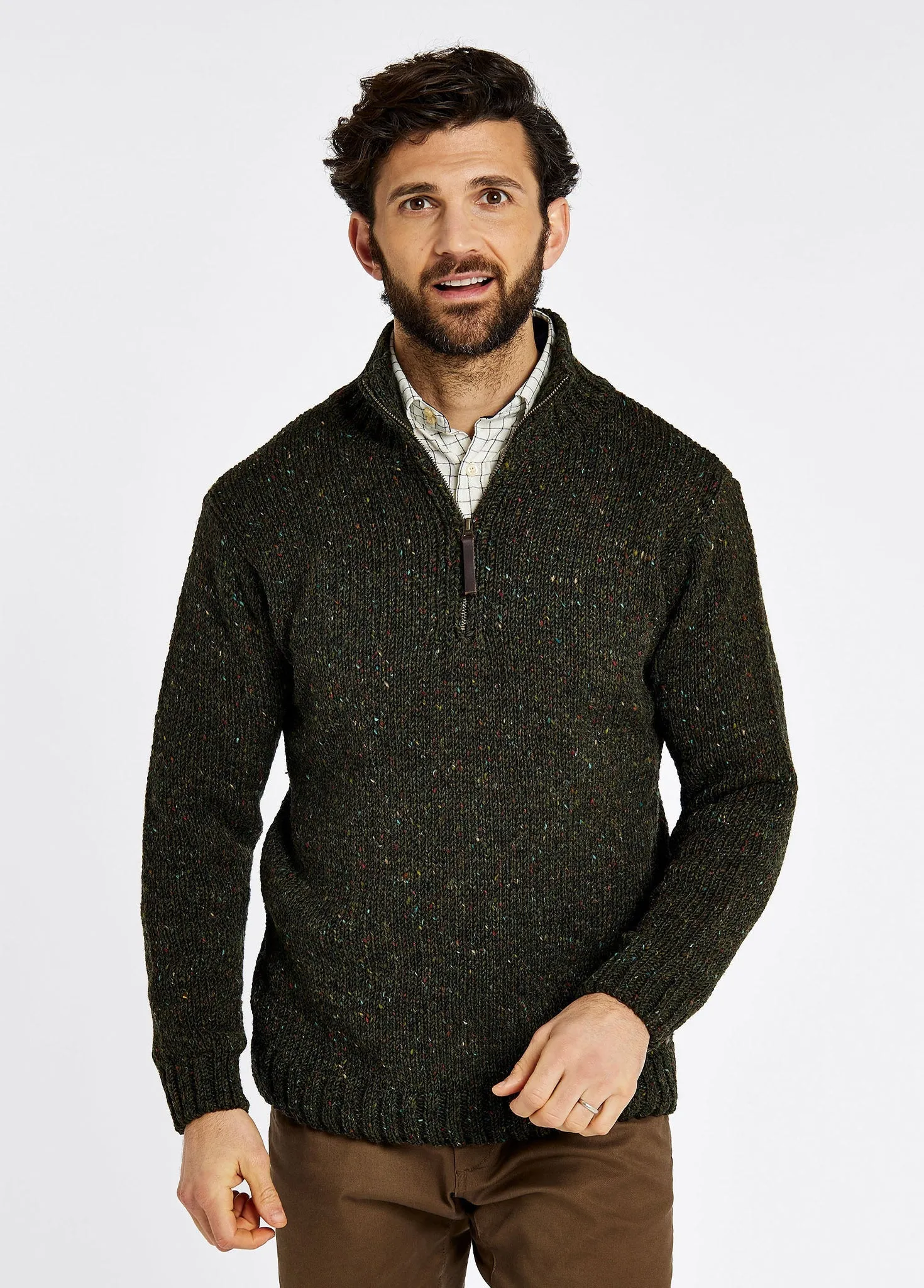 Callaghan Men’s Sweater - Olive