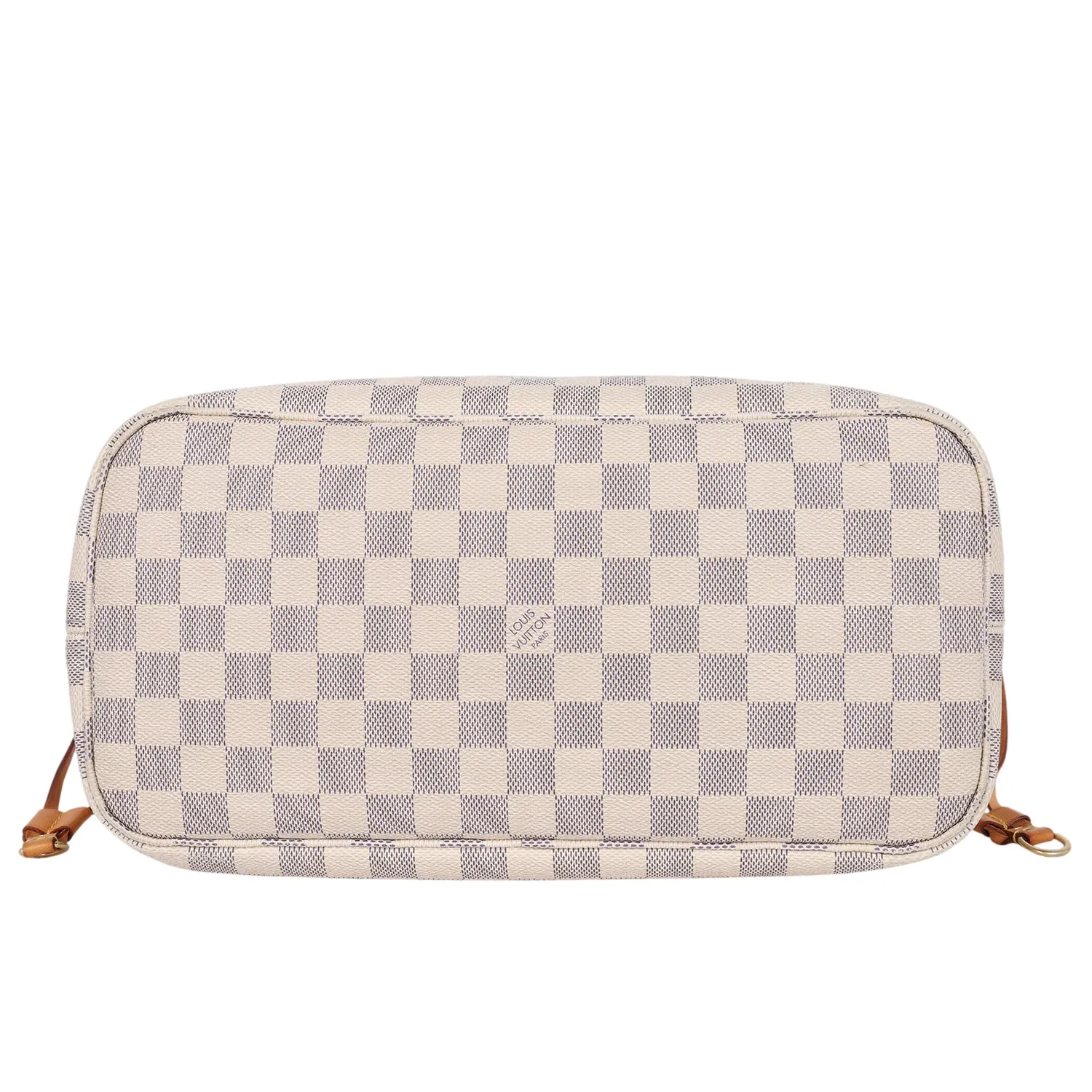 Damier Azur Canvas Neverfull MM Tote (Authentic Pre-owned)