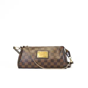 Damier Ebene Eva Clutch