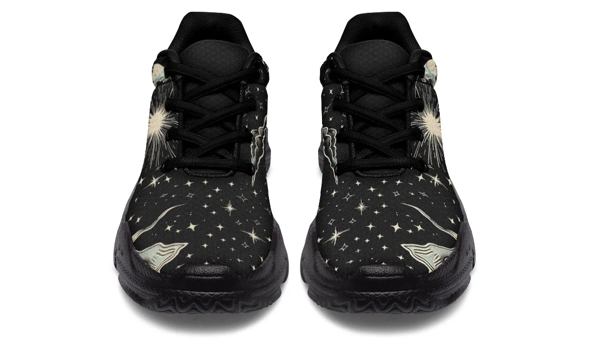 Dawn Star Chunky Sneakers - Light Breathable and Comfortable Sports Shoes with Platform Soles