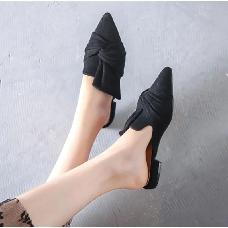 Elegant Woman Mules Slipper