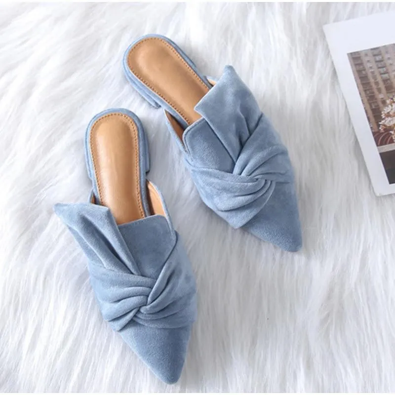 Elegant Woman Mules Slipper