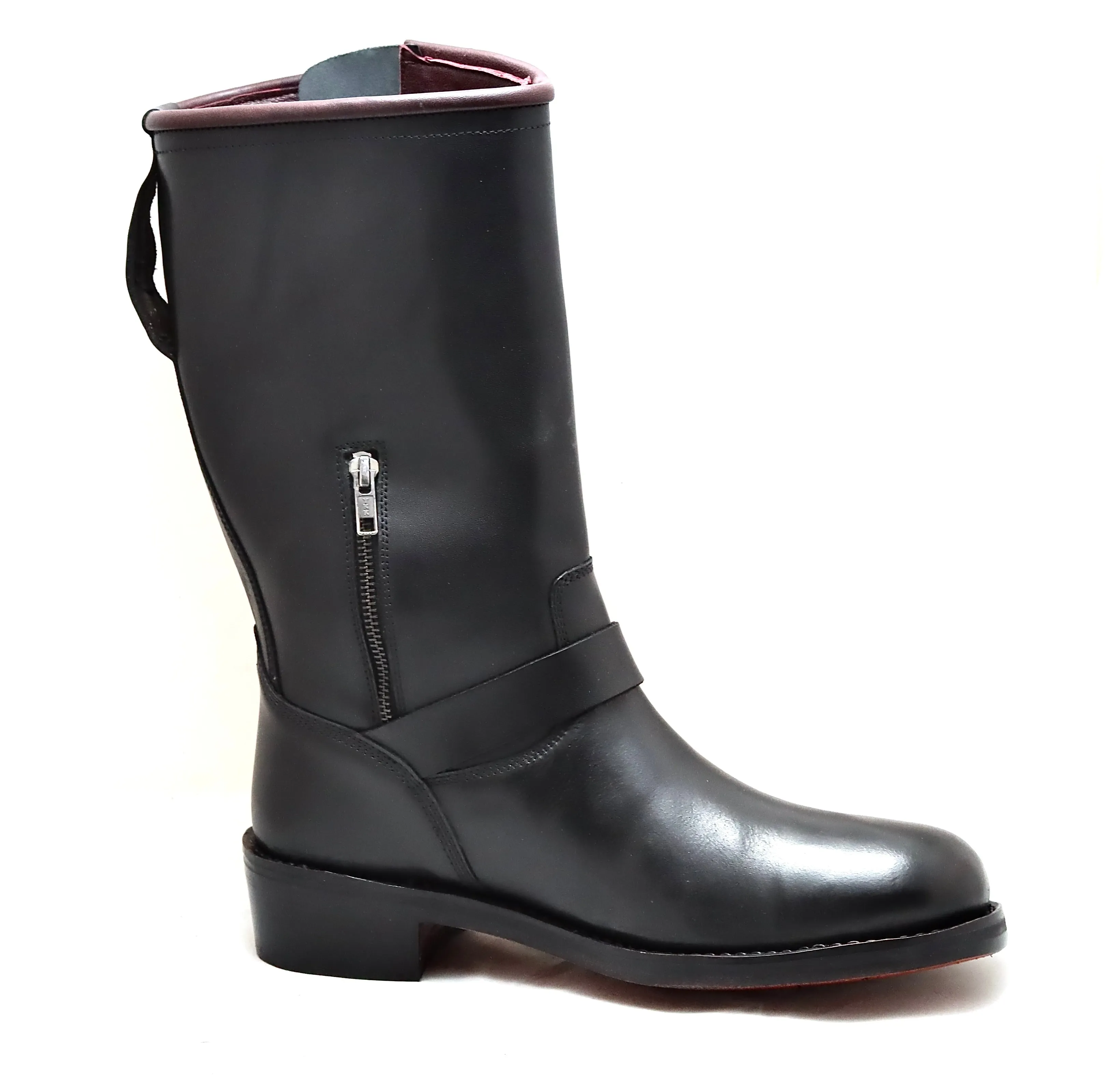 Engineer's Boot  | Black | calf