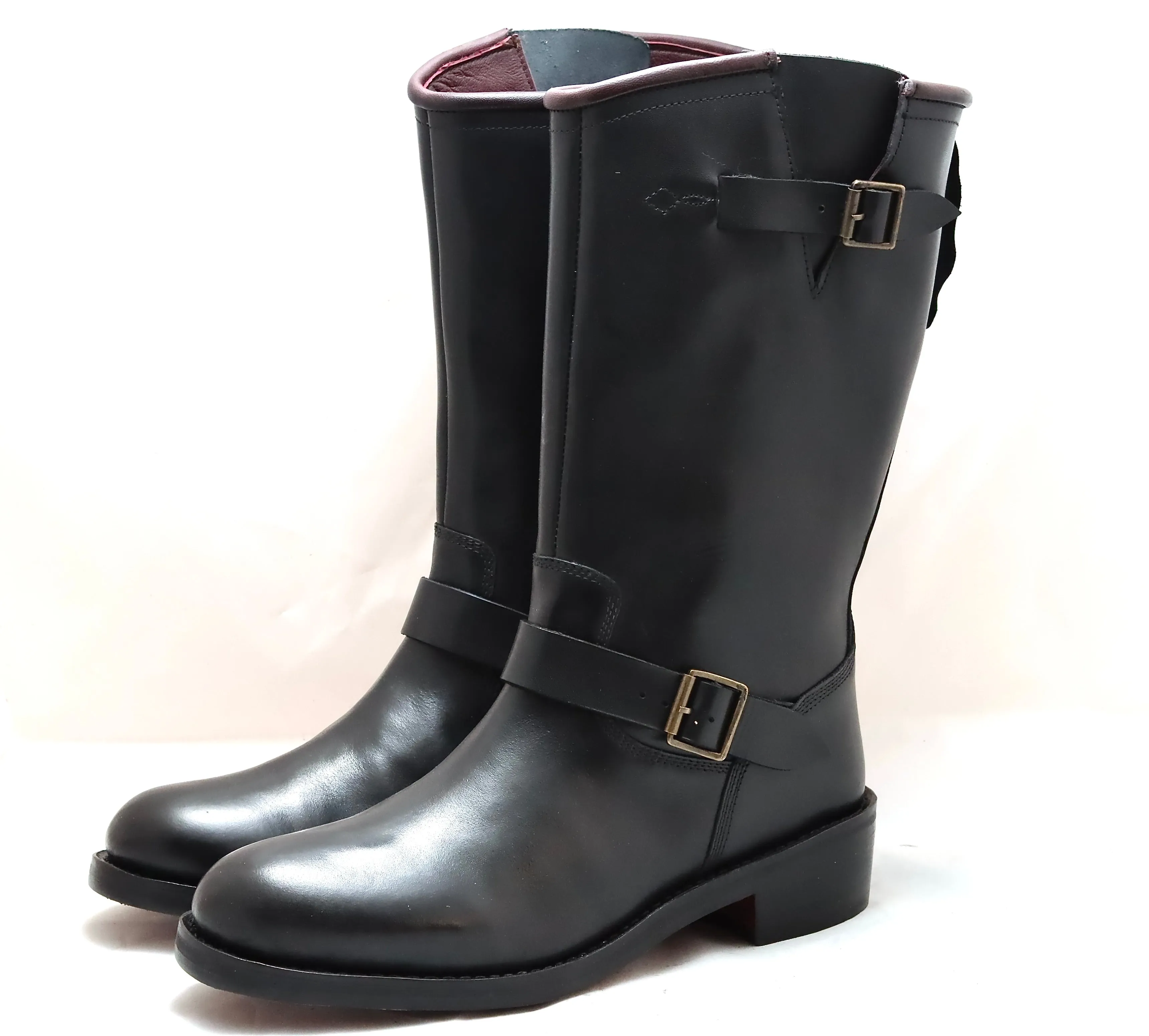 Engineer's Boot  | Black | calf