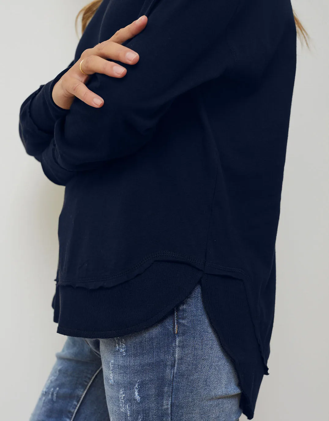 Farrah Long Sleeve - Dark Sapphire