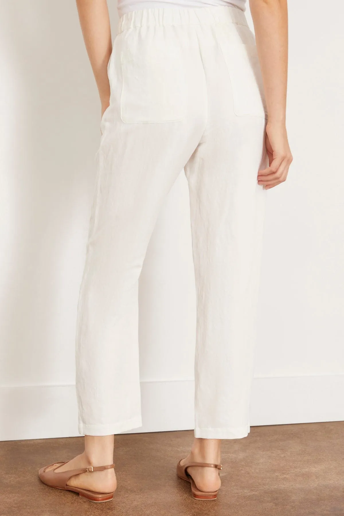 Fez Pant in Washed White