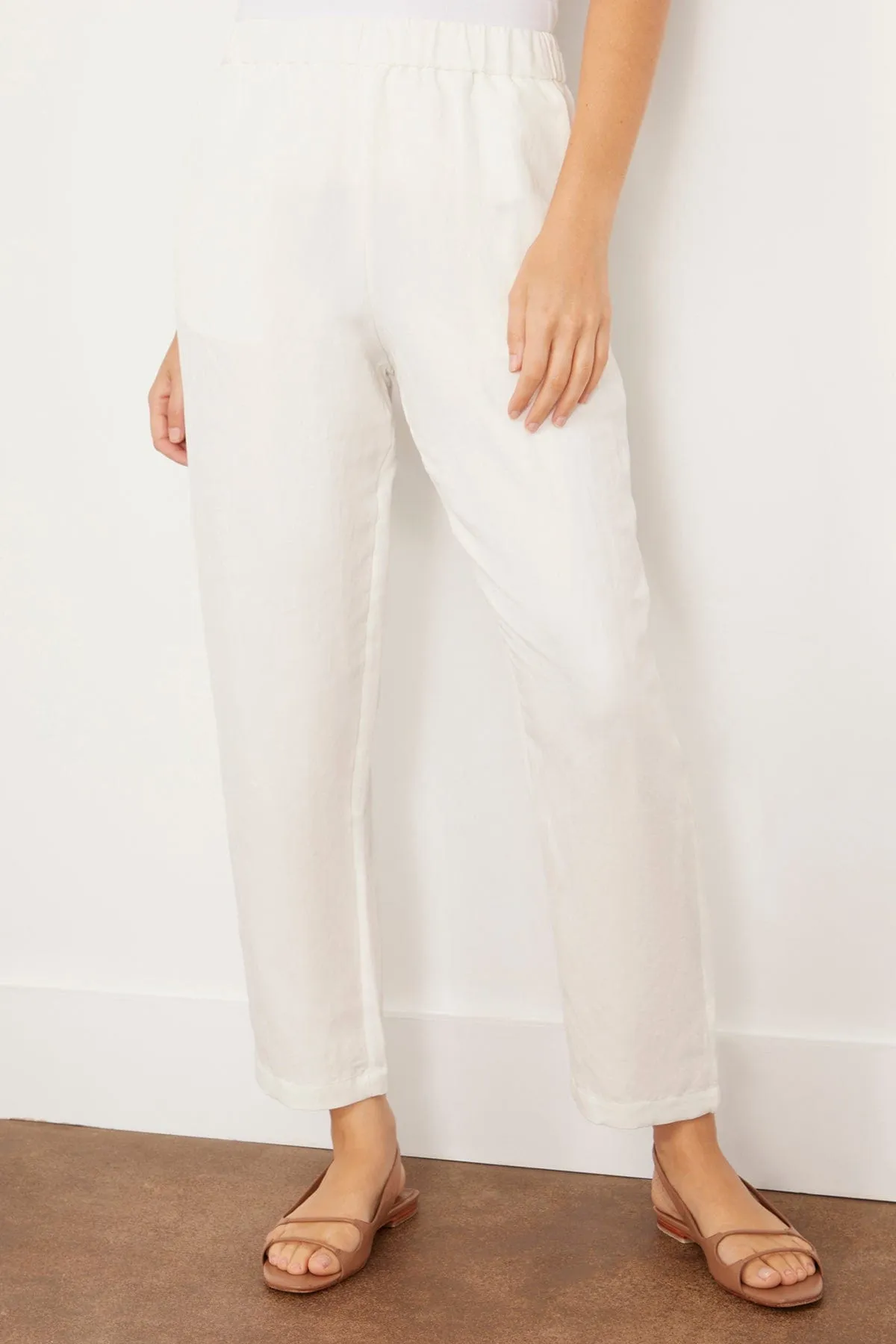 Fez Pant in Washed White