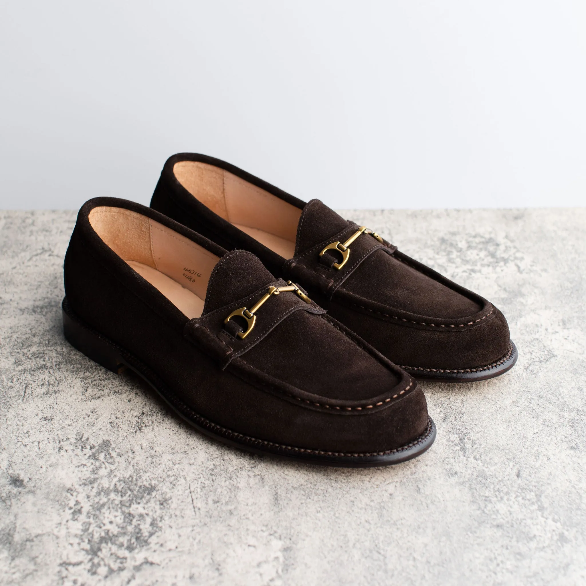 Horsebit Loafer Espresso Suede