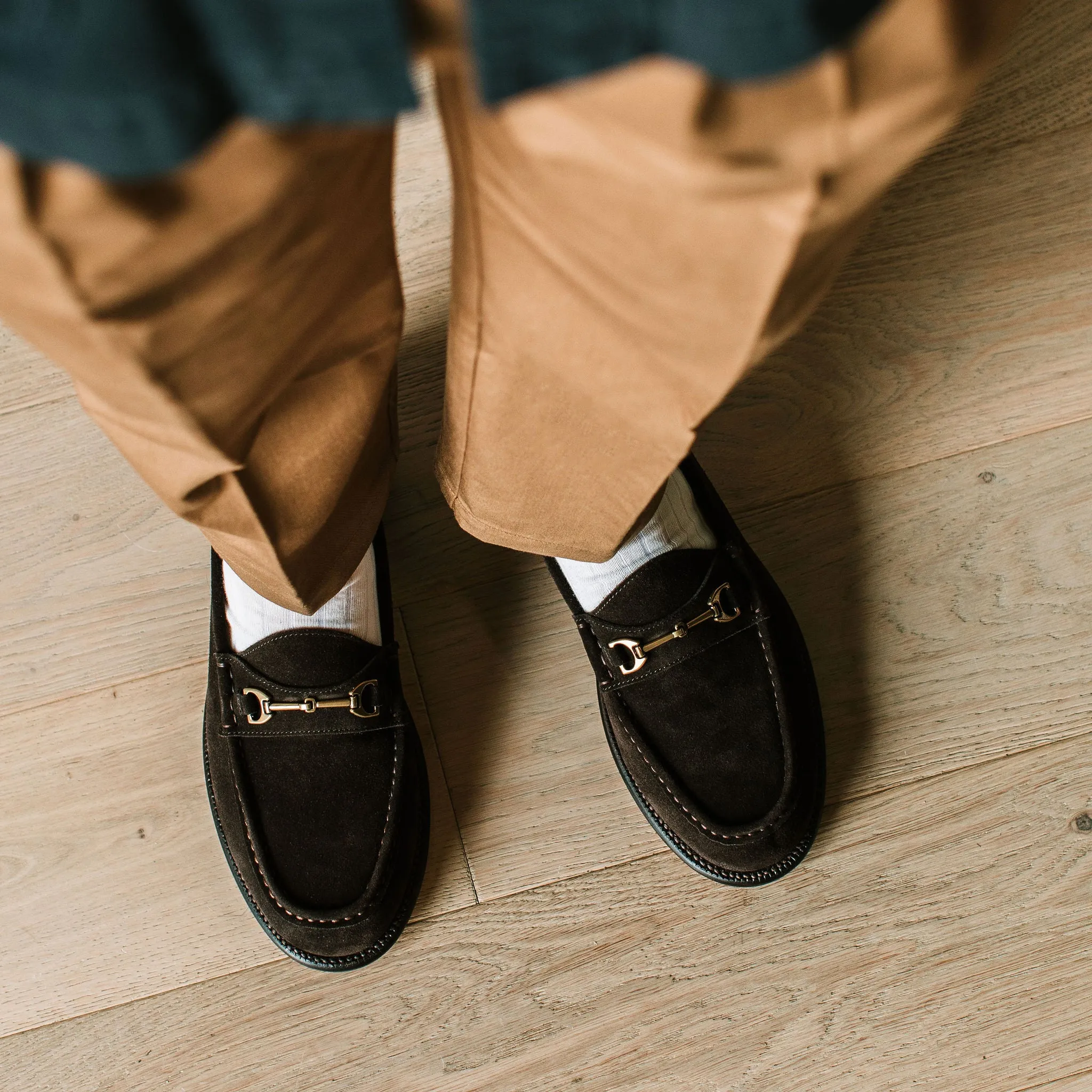 Horsebit Loafer Espresso Suede