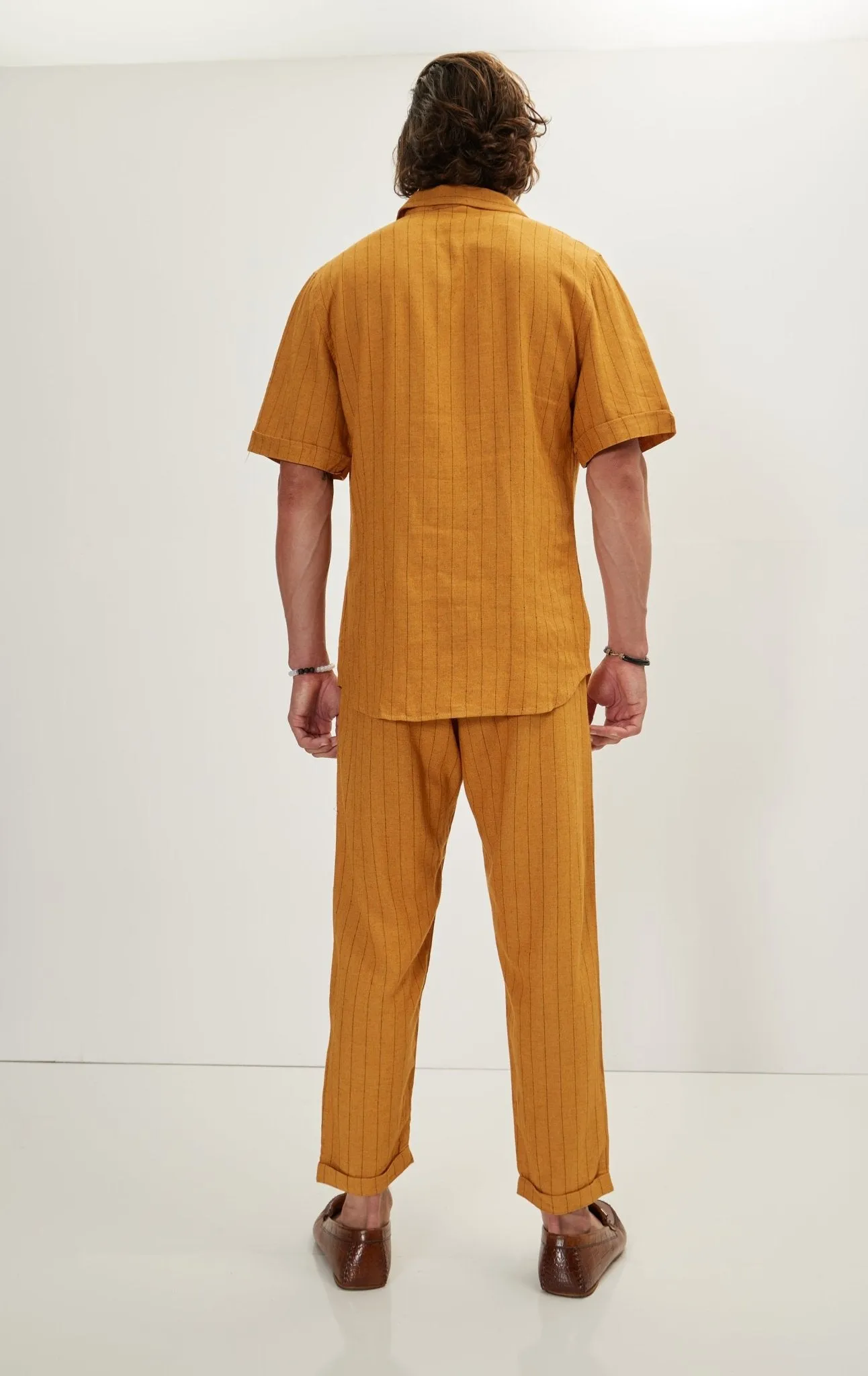 Linen Shirt - Mustard