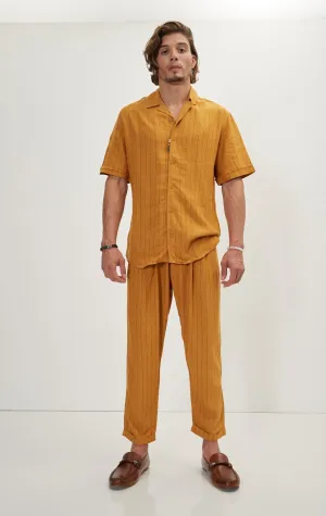 Linen Shirt - Mustard