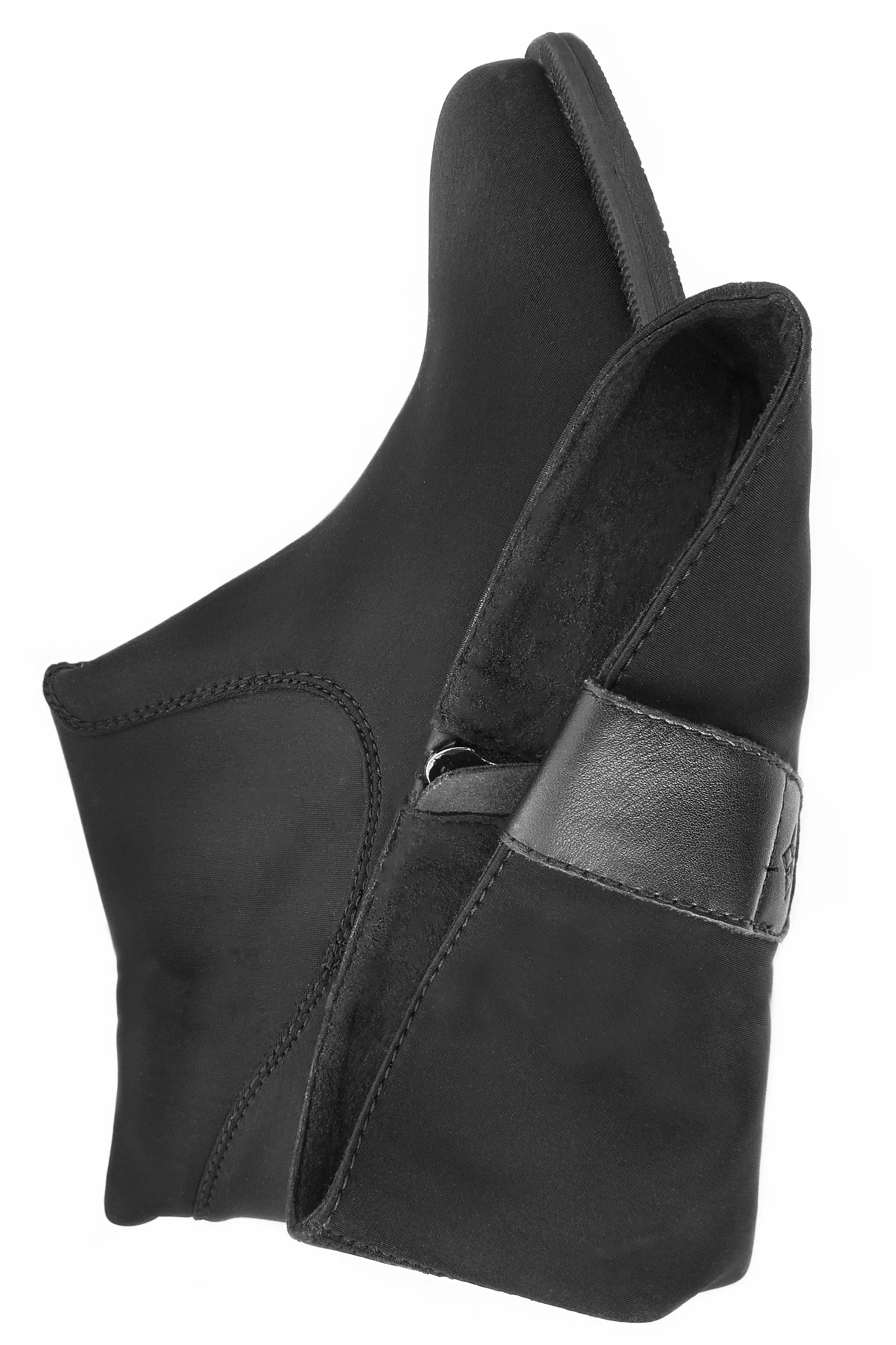 MANHATTAN BREATHABLE WATERPROOF NYLON TALL BOOT WITH CONCHO BELT