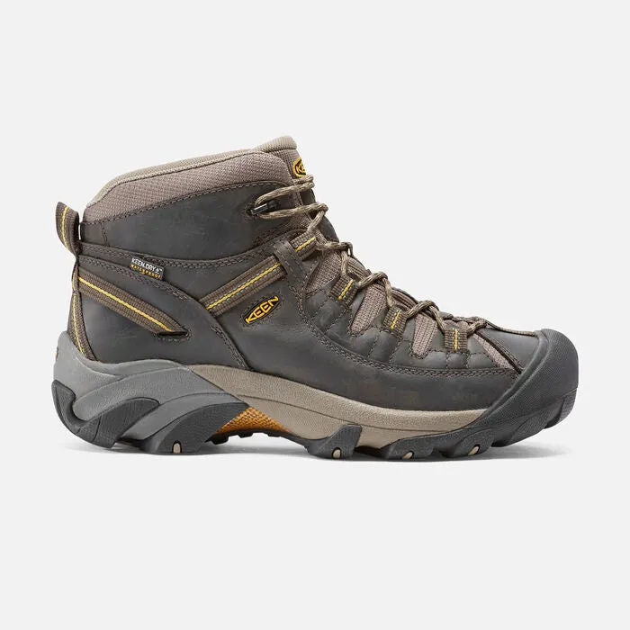 Men's Targhee II Mid Waterproof Black Olive Yellow