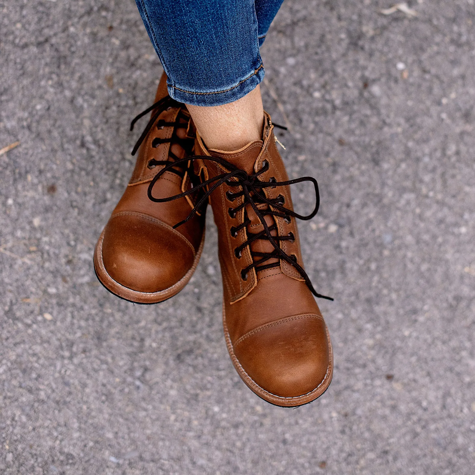 MK211285 - Heritage Luxe Boots Brown [Women's Leather Boots]