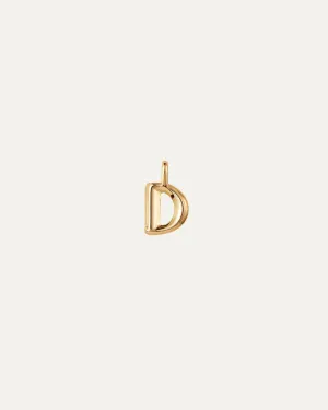 Monogram Pendant - D