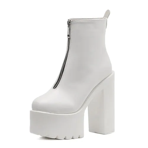 "DARE" PLATFORM HEELS