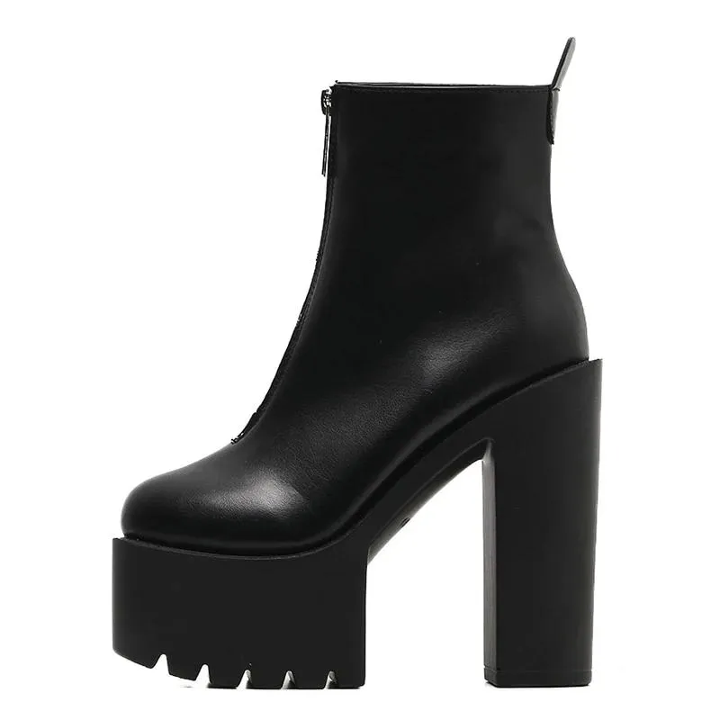 "DARE" PLATFORM HEELS