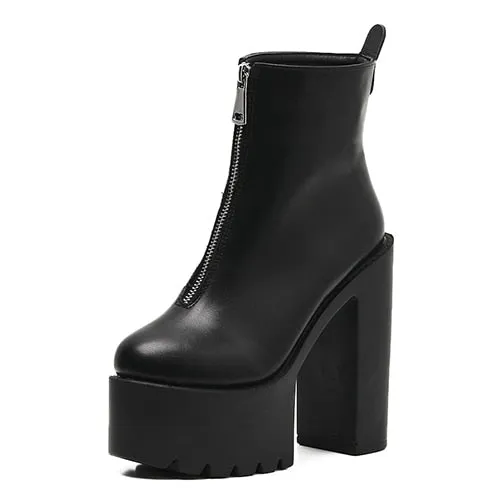 "DARE" PLATFORM HEELS