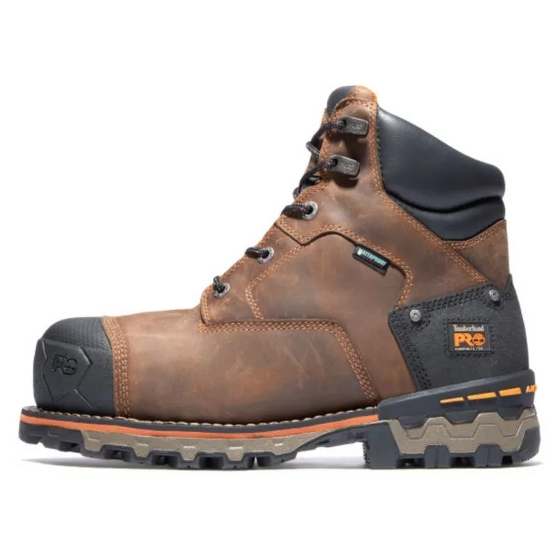 Timberland Pro Boondock Men's 6" Waterproof Composite Toe Safety Boot 91631 - Brown