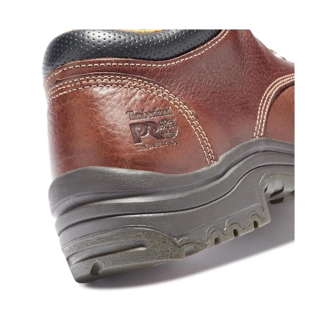 Titan Alloy-Toe Oxford Work Shoe Brown