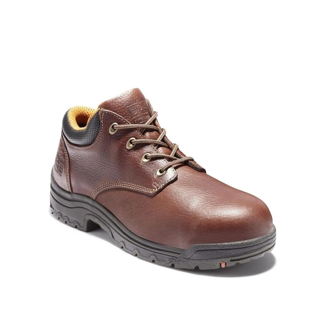 Titan Alloy-Toe Oxford Work Shoe Brown