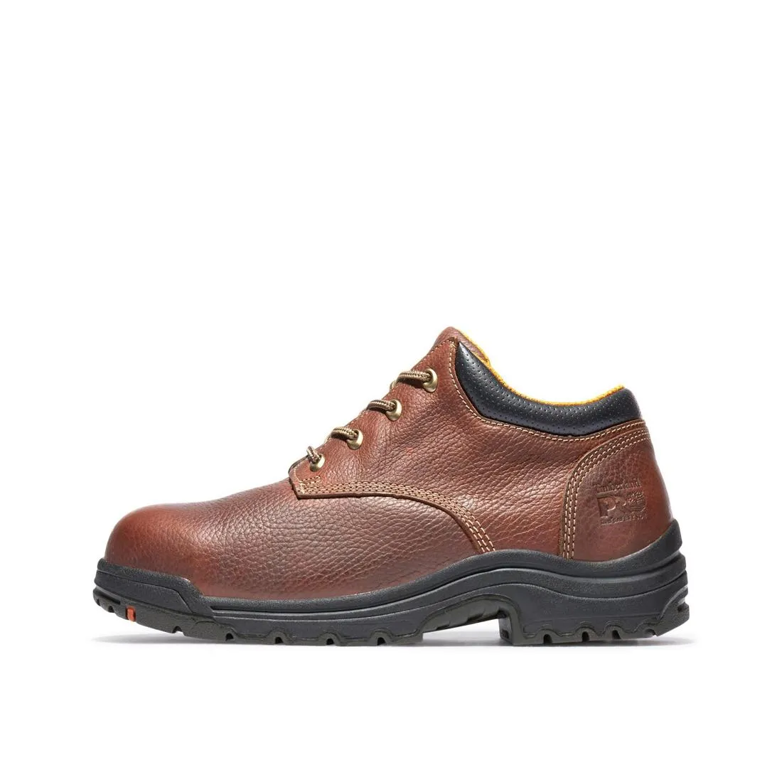 Titan Alloy-Toe Oxford Work Shoe Brown