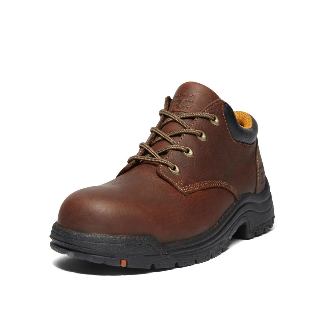 Titan Alloy-Toe Oxford Work Shoe Brown