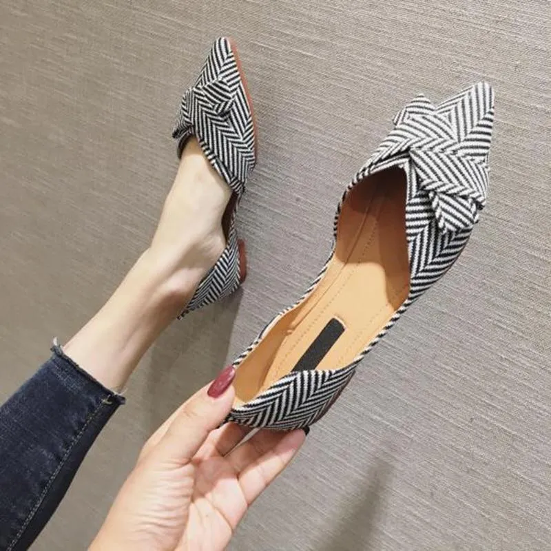 Women's Pointed Toe Elegant Casual Slip-on Shoes