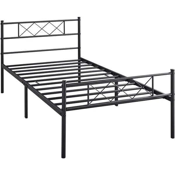 Yaheetech Metal Platform Bed Frame